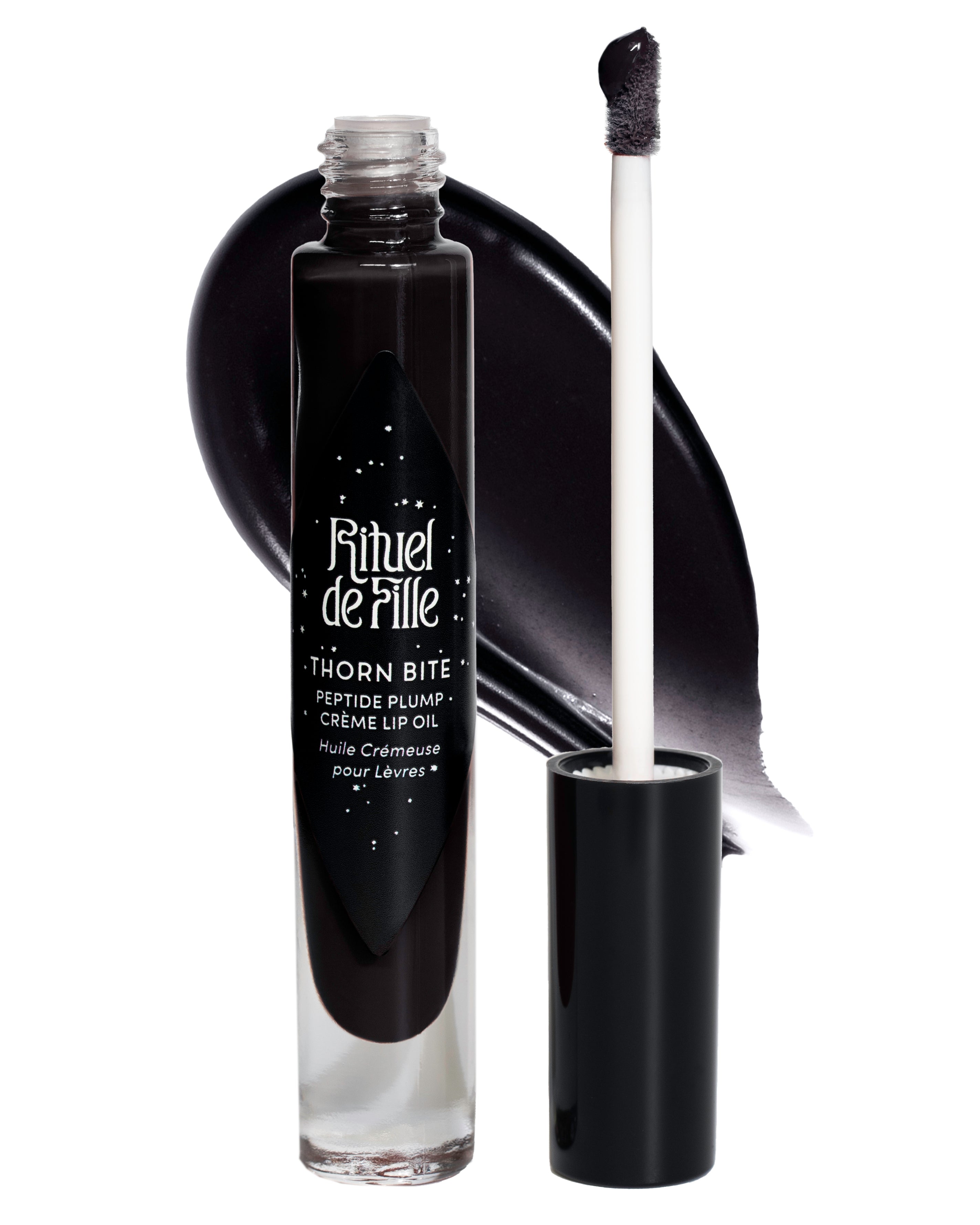 Black Thorn | Thorn Bite Peptide Plump Creme Lip Oil - Rituel de Fille