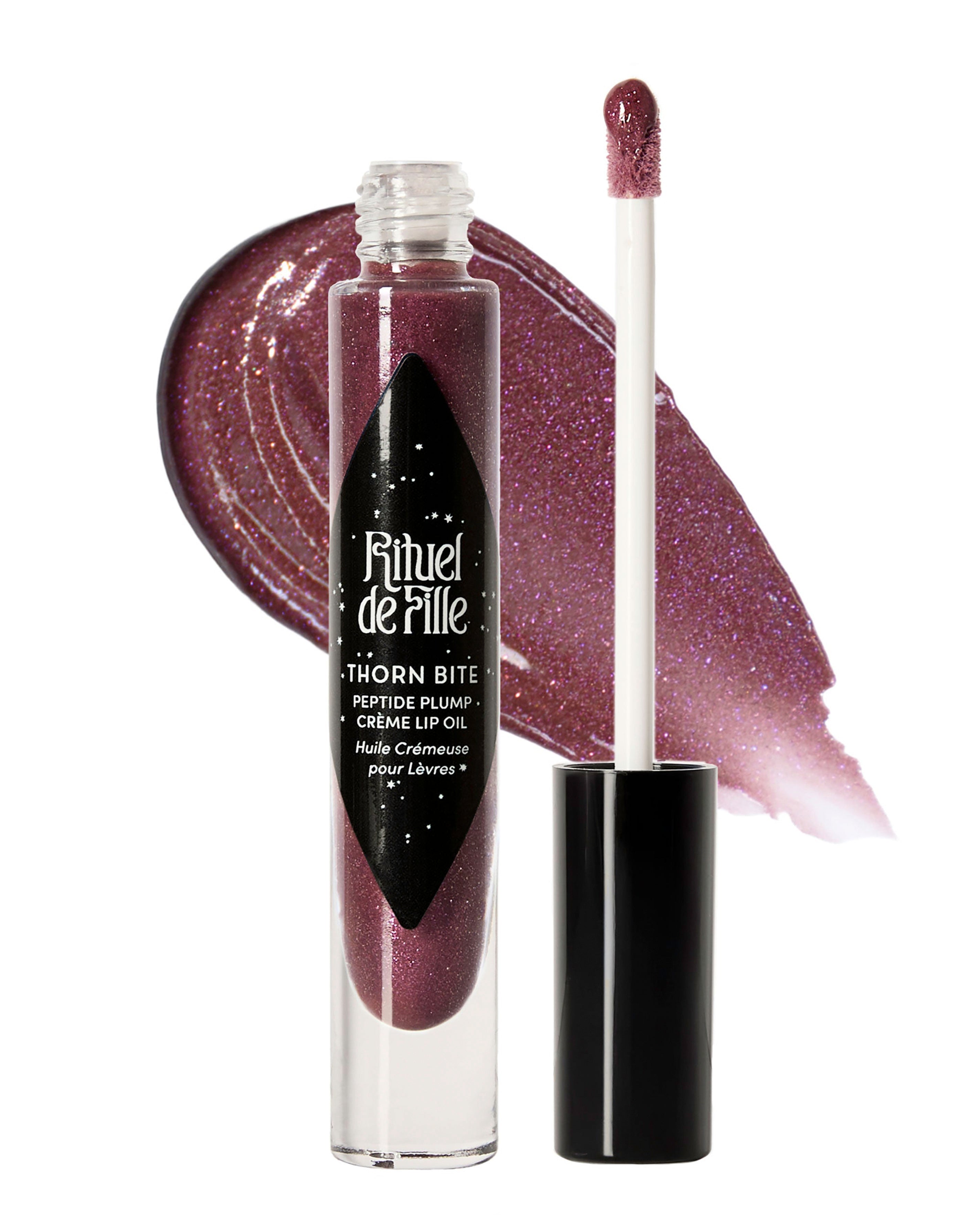 Night Rose | Thorn Bite Peptide Plump Creme Lip Oil - Rituel de Fille