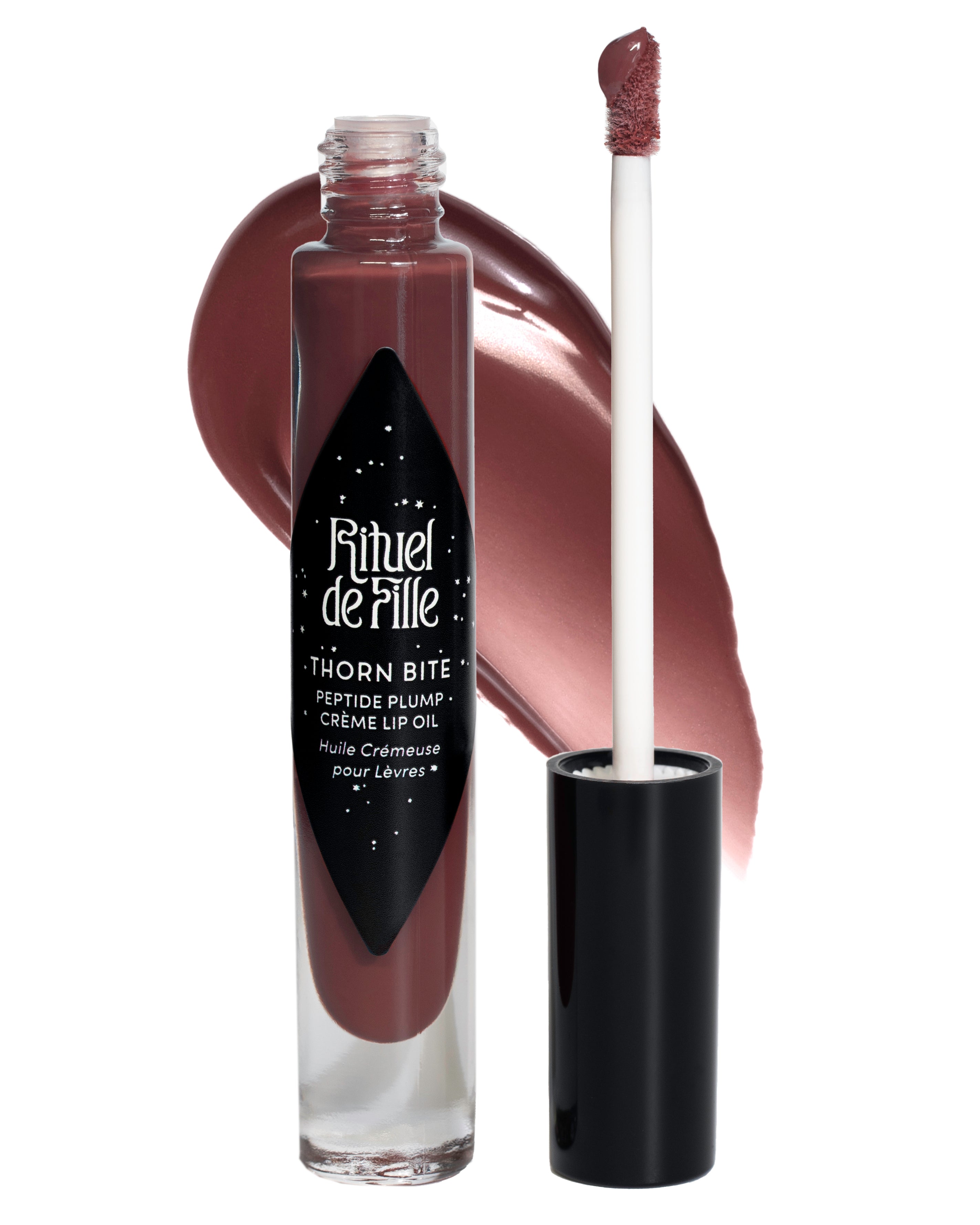 Rose Bloom | Thorn Bite Peptide Plump Creme Lip Oil - Rituel de Fille