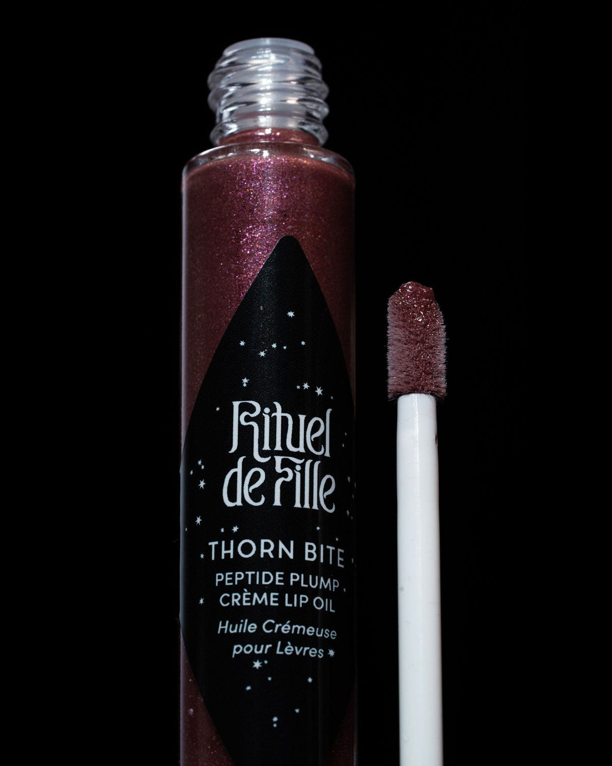 Night Rose | Thorn Bite Peptide Plump Creme Lip Oil - Rituel de Fille